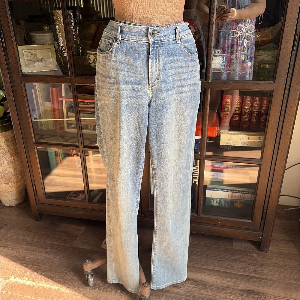 Eddie Bower, Women’s Jeans, Slightly Curvy, Slim Straight size 10